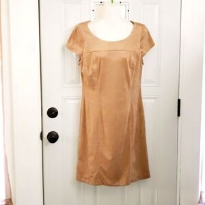 Nanette Lepore tan dress 10 NEW